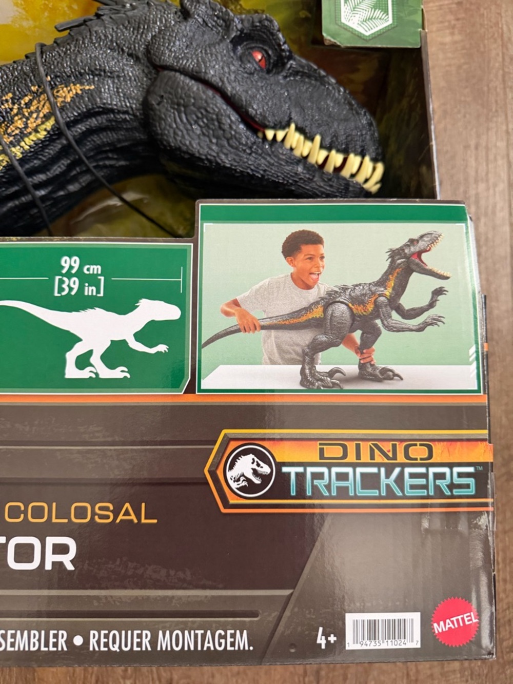 Super Colossal Indoraptor Toy Jurassic World dinosaur action figure new in box - Picture 2 of 8